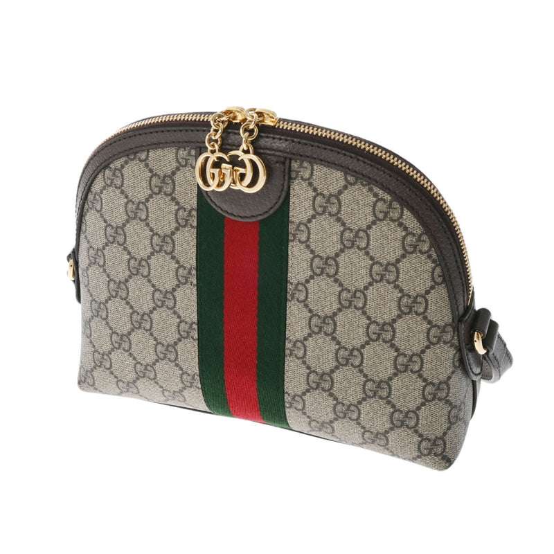 GUCCI グッチ オフィディア GGショルダーバッグ ベージュ ゴールド金具 499621 レディース PVC ショルダーバッグ 新同 中古 銀蔵