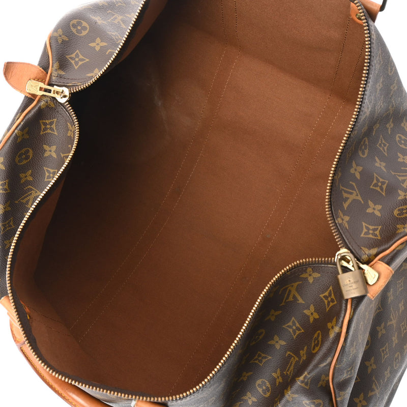 LOUIS VUITTON ルイヴィトン モノグラム キーポル 60 ブラウン M41422 ユニセックス モノグラムキャンバス ボストンバッグ Bランク 中古 銀蔵