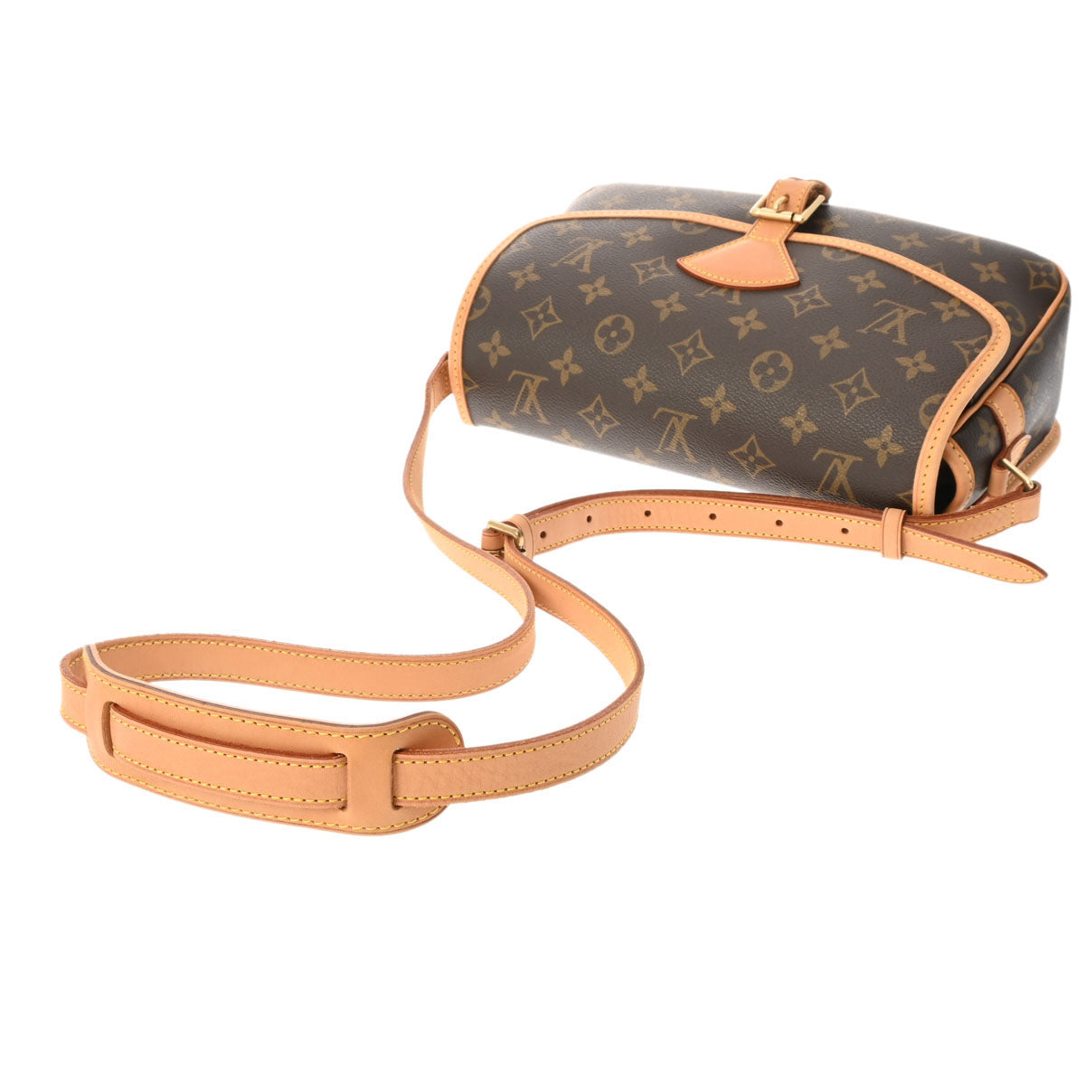 LOUIS VUITTON ルイヴィトン モノグラム ソローニュ ブラウン M42250 レディース モノグラムキャンバス ショルダーバッグ  ABランク 中古 - 新品限定品