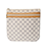 LOUIS VUITTON ルイヴィトン ダミエアズール ポシェット ボスフォール ホワイト N51112 レディース ダミエアズールキャンバス ショルダーバッグ Bランク 中古 銀蔵