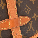 LOUIS VUITTON ルイヴィトン モノグラム ソミュール 30 ブラウン M42256 レディース モノグラムキャンバス ショルダーバッグ Bランク 中古 銀蔵