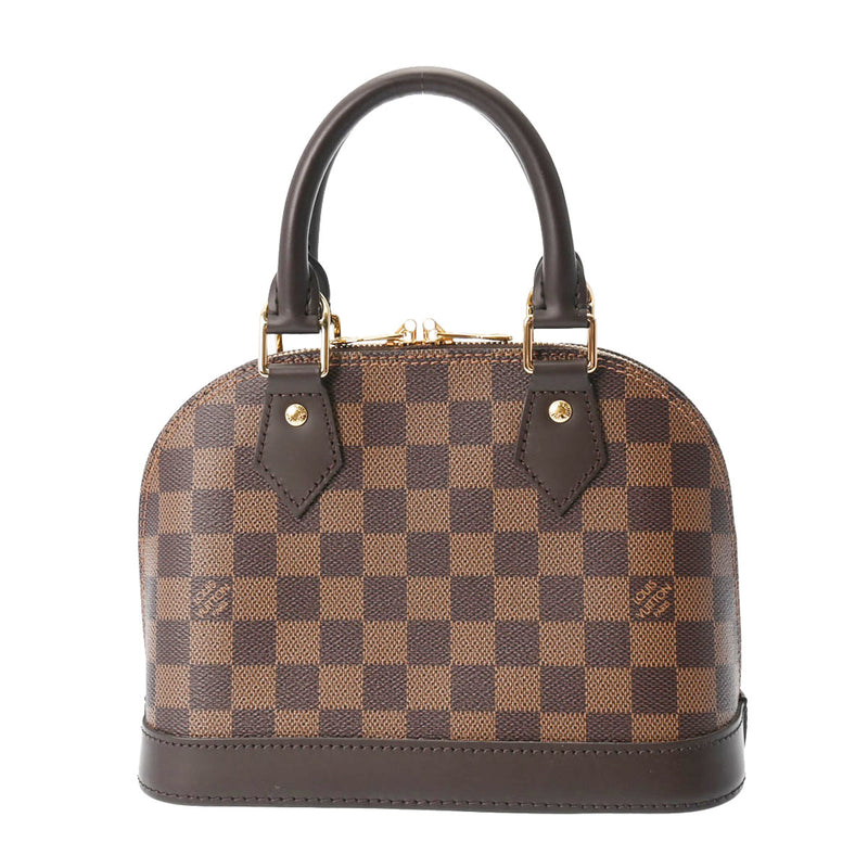 LOUIS VUITTON ルイヴィトン ダミエ アルマ BB 2WAY ブラウン N41221 レディース ダミエキャンバス ハンドバッグ 新同 中古 銀蔵