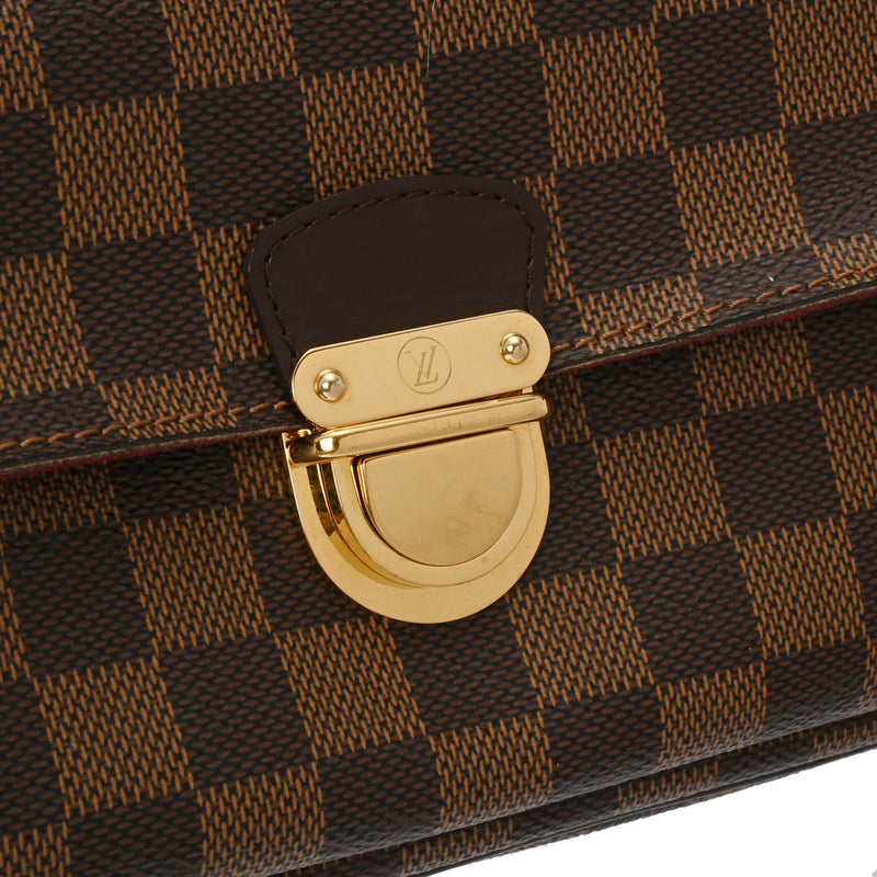 LOUIS VUITTON ルイヴィトン ラヴェッロ GM ブラウン N60006 レディース ダミエキャンバス ショルダーバッグ Aランク 中古 銀蔵