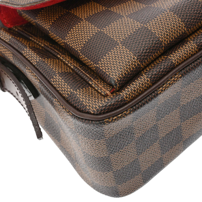 LOUIS VUITTON ルイヴィトン ラヴェッロ GM ブラウン N60006 レディース ダミエキャンバス ショルダーバッグ Aランク 中古 銀蔵