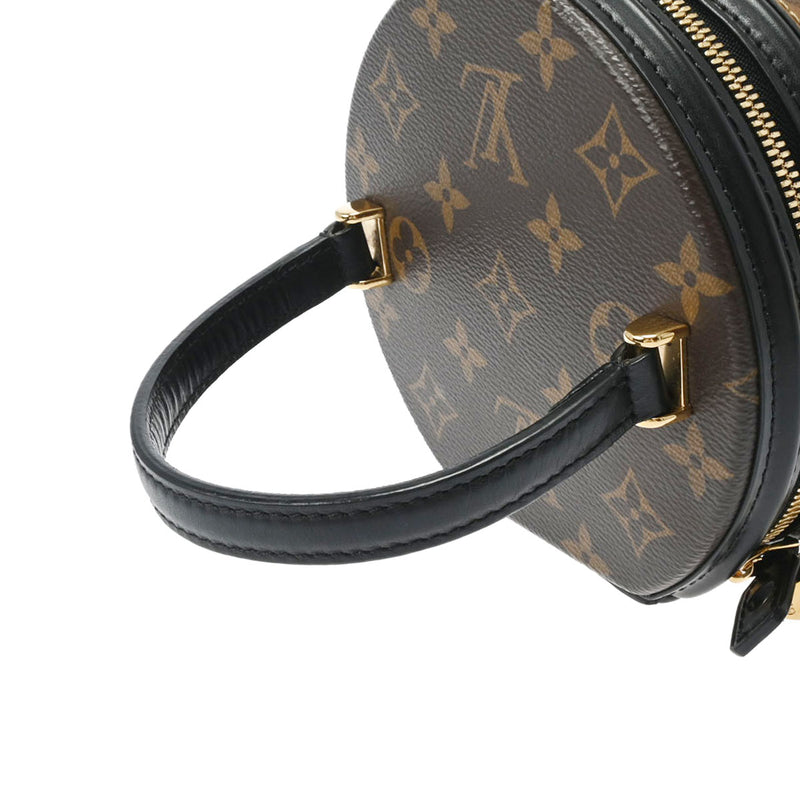 LOUIS VUITTON ルイヴィトン モノグラムリバース カンヌ ブラウン M43986 レディース モノグラムリバースキャンバス 2WAYバッグ ABランク 中古 銀蔵