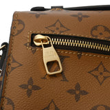 LOUIS VUITTON ルイヴィトン モノグラムリバース ポシェットメティス MM ブラウン M44876 レディース モノグラムリバース キャンバス 2WAYバッグ Aランク 中古 銀蔵