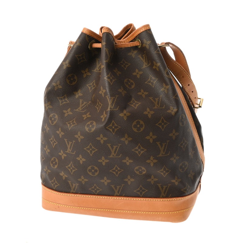 LOUIS VUITTON ルイヴィトン モノグラム ノエ ブラウン M42224 レディース モノグラムキャンバス ショルダーバッグ Bランク 中古 銀蔵