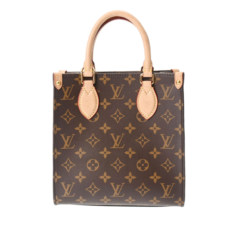 ルイヴィトンサックプラ BB 2WAY 旧型 14145 ブラウン ユニセックス モノグラムキャンバス トートバッグ M45847 LOUIS  VUITTON 中古 – 銀蔵オンライン