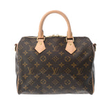 LOUIS VUITTON ルイヴィトン モノグラム スピーディ25 バンドリエール 2WAY ブラウン M41113 レディース モノグラムキャンバス ハンドバッグ Aランク 中古 銀蔵