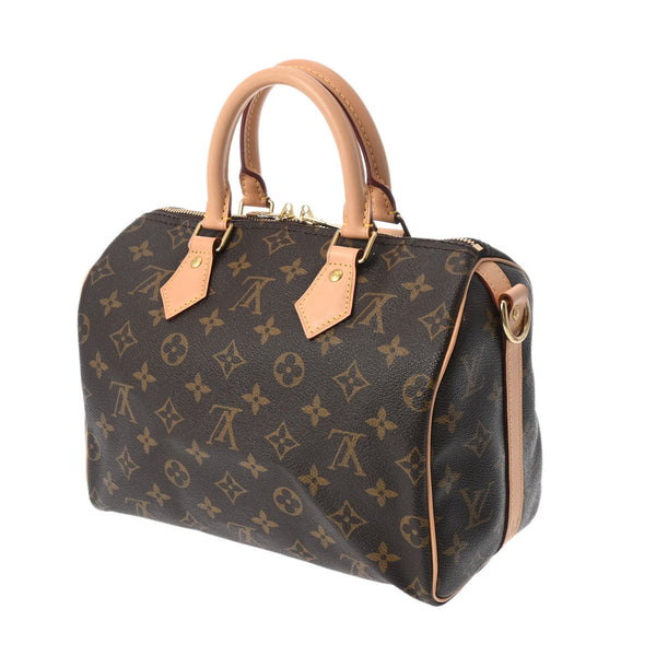 LOUIS VUITTON ルイヴィトン モノグラム スピーディ25 バンドリエール 2WAY ブラウン M41113 レディース モノグラムキャンバス ハンドバッグ Aランク 中古 銀蔵