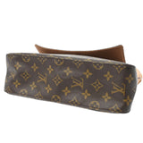 LOUIS VUITTON ルイヴィトン モノグラム ミニルーピング ブラウン M51147 レディース モノグラムキャンバス セミショルダーバッグ ABランク 中古 銀蔵