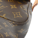 LOUIS VUITTON ルイヴィトン モノグラム ミニルーピング ブラウン M51147 レディース モノグラムキャンバス セミショルダーバッグ ABランク 中古 銀蔵