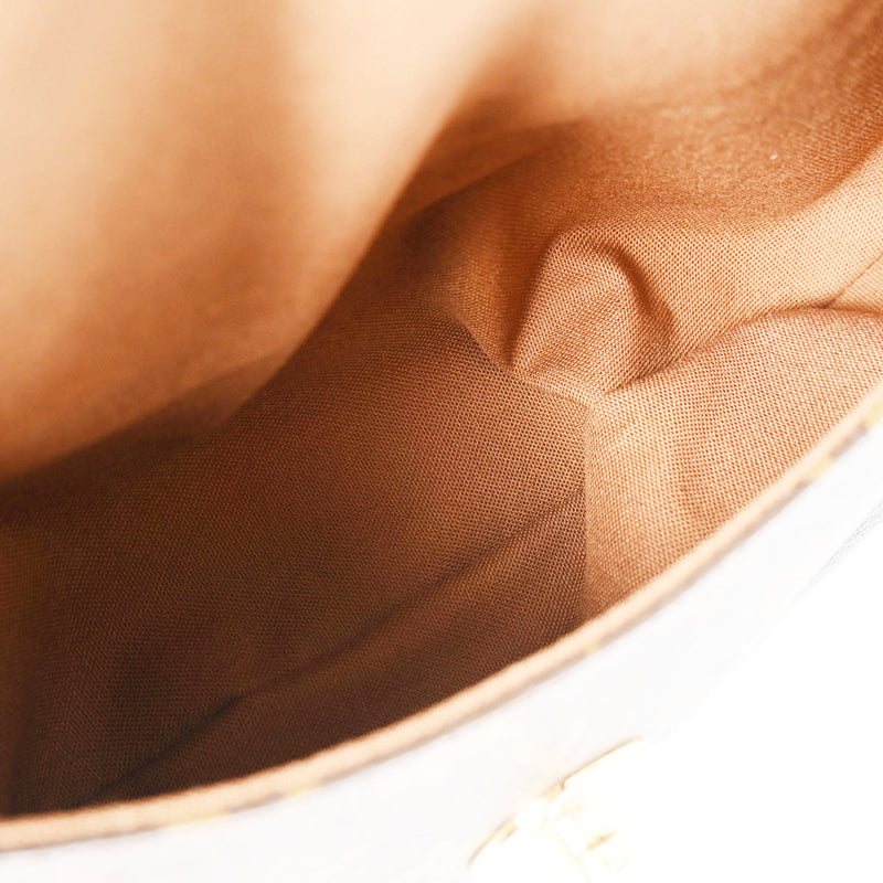 LOUIS VUITTON ルイヴィトン モノグラム トゥラム PM ブラウン M40076 レディース モノグラムキャンバス ショルダーバッグ Bランク 中古 銀蔵