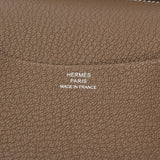 HERMES エルメス アジェンダ エトゥープ シルバー金具 □M刻印(2009年頃) ユニセックス シェーブル 手帳カバー Aランク 中古 銀蔵