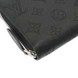 LOUIS VUITTON ルイヴィトン マヒナ ジッピーウォレット 黒 M61867 レディース レザー 長財布 Aランク 中古 銀蔵