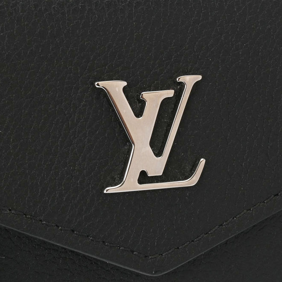 ルイヴィトンポルトフォイユ ロックミニ ノワール ユニセックス カーフ