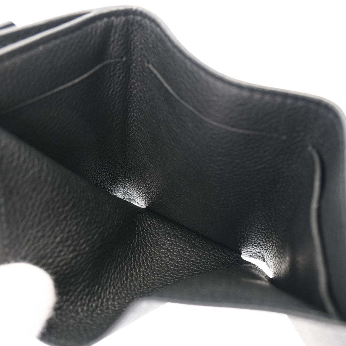 ルイヴィトンポルトフォイユ ロックミニ ノワール ユニセックス カーフ