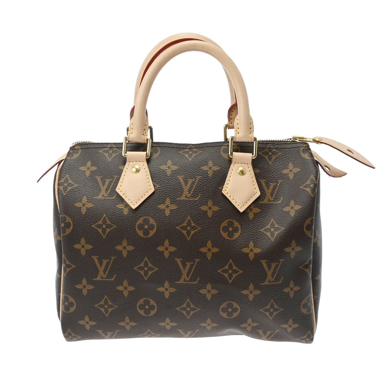 LOUIS VUITTON ルイヴィトン モノグラム スピーディ25 ブラウン M41109 レディース モノグラムキャンバス ハンドバッグ 新同 中古 銀蔵