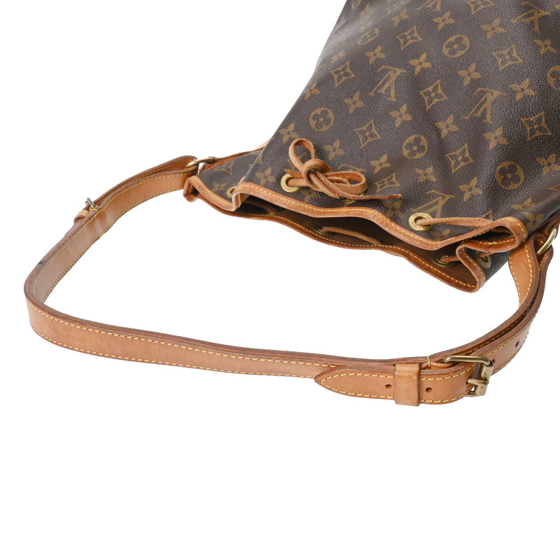 LOUIS VUITTON ルイヴィトン モノグラム プチノエ ブラウン M42226 レディース モノグラムキャンバス ショルダーバッグ Bランク 中古 銀蔵