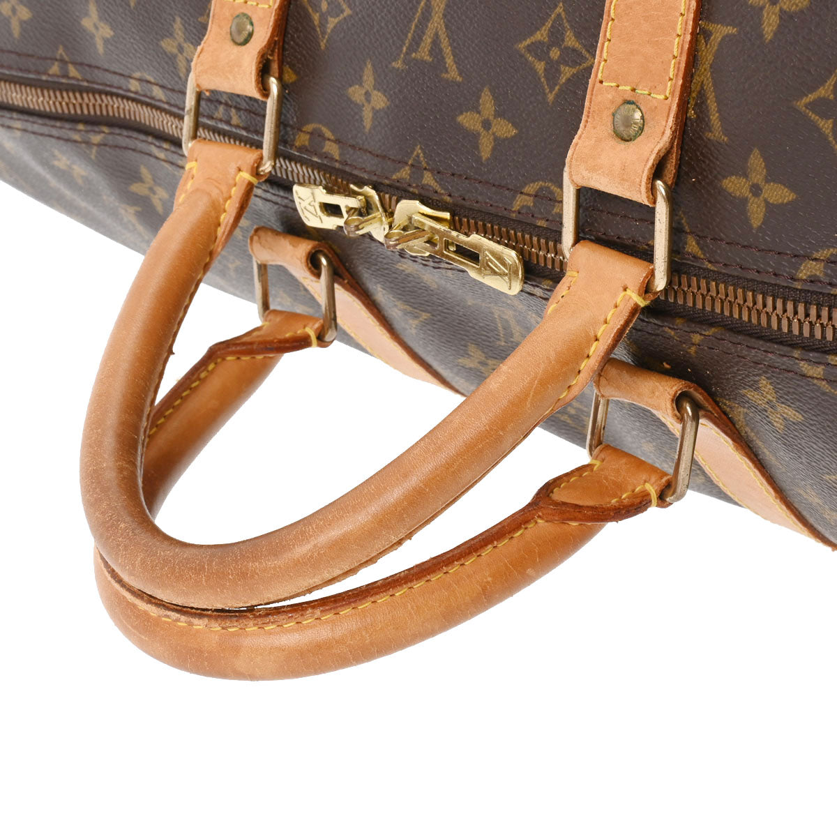 LOUIS VUITTON ルイヴィトン モノグラム キーポル バンドリエール 55 ブラウン M41414 ユニセックス モノグラムキャンバス  ボストンバッグ Bランク 中古 - バーゲンで