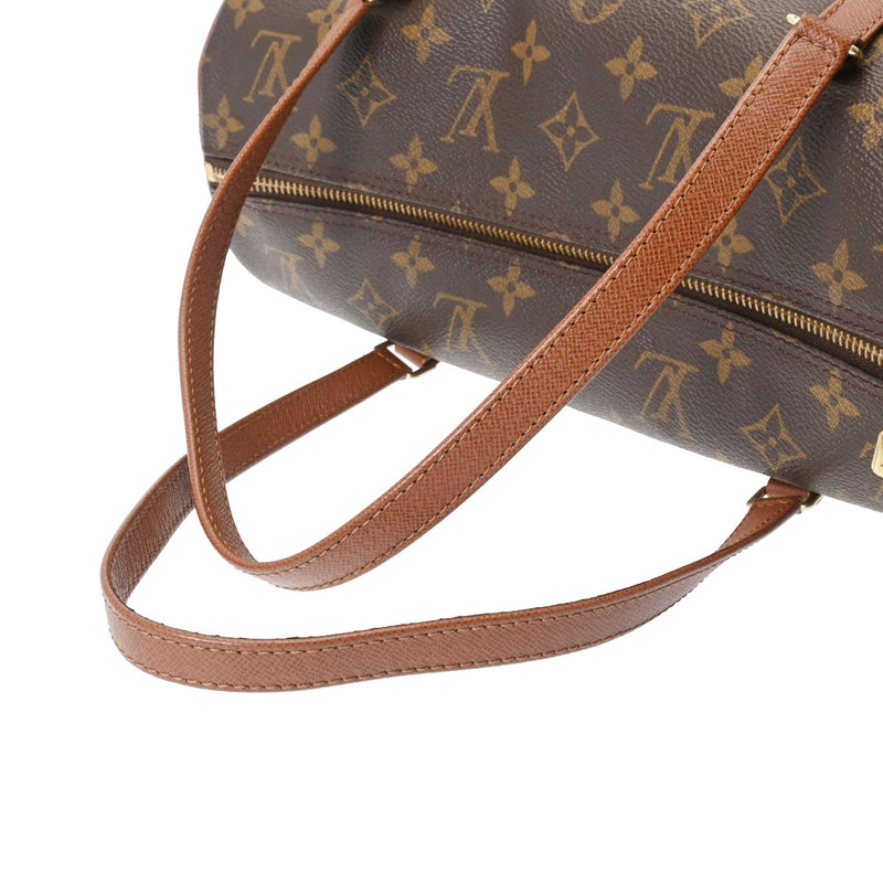 LOUIS VUITTON ルイヴィトン モノグラム パピヨン GM ブラウン M51365 レディース モノグラムキャンバス ハンドバッグ ABランク 中古 銀蔵