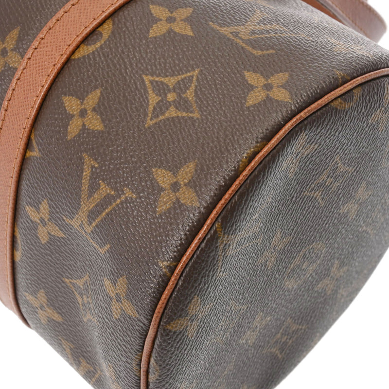 LOUIS VUITTON ルイヴィトン モノグラム パピヨン GM ブラウン M51365 レディース モノグラムキャンバス ハンドバッグ ABランク 中古 銀蔵