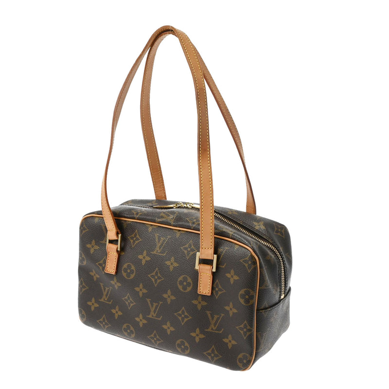 LOUIS VUITTON ルイヴィトン モノグラム シテ MM ブラウン M51182 レディース モノグラムキャンバス ハンドバッグ Bランク 中古 銀蔵