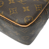 LOUIS VUITTON ルイヴィトン モノグラム シテ MM ブラウン M51182 レディース モノグラムキャンバス ハンドバッグ Bランク 中古 銀蔵