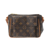 LOUIS VUITTON ルイヴィトン モノグラム ヴィバシテ PM ブラウン M51165 レディース モノグラムキャンバス ショルダーバッグ ABランク 中古 銀蔵