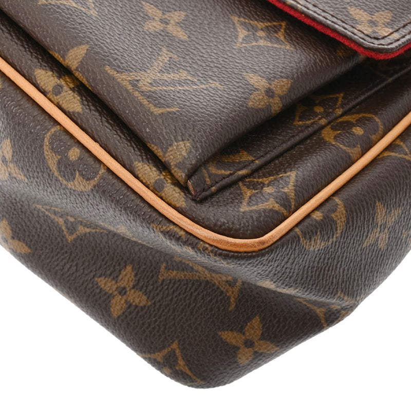 LOUIS VUITTON ルイヴィトン モノグラム ヴィバシテ PM ブラウン M51165 レディース モノグラムキャンバス ショルダーバッグ ABランク 中古 銀蔵