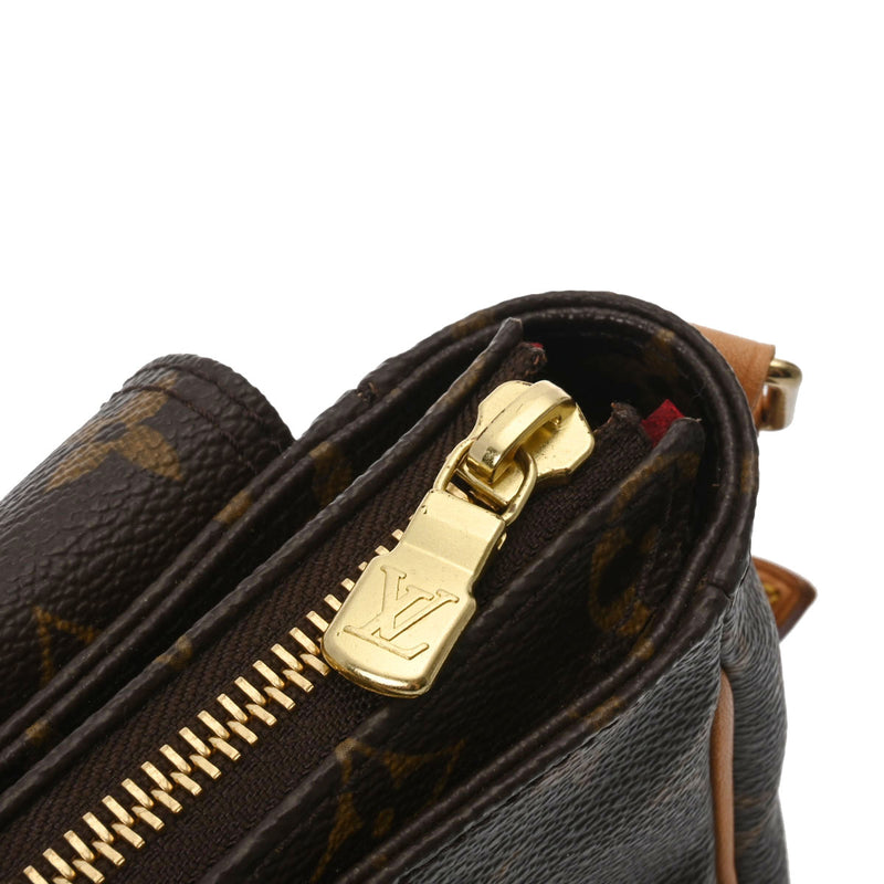 LOUIS VUITTON ルイヴィトン モノグラム ヴィバシテ PM ブラウン M51165 レディース モノグラムキャンバス ショルダーバッグ ABランク 中古 銀蔵