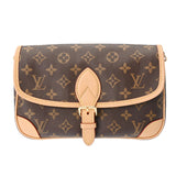 LOUIS VUITTON ルイヴィトン モノグラム ディアヌ NM PM 2WAY ブラウン M46049 レディース モノグラムキャンバス ショルダーバッグ Aランク 中古 銀蔵