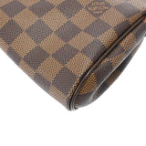 LOUIS VUITTON ルイヴィトン ダミエ エヴァ 2WAY ブラウン N55213 レディース ダミエキャンバス ショルダーバッグ Aランク 中古 銀蔵