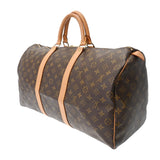 LOUIS VUITTON ルイヴィトン モノグラム キーポル 50 ブラウン M41426 ユニセックス モノグラムキャンバス ボストンバッグ Bランク 中古 銀蔵