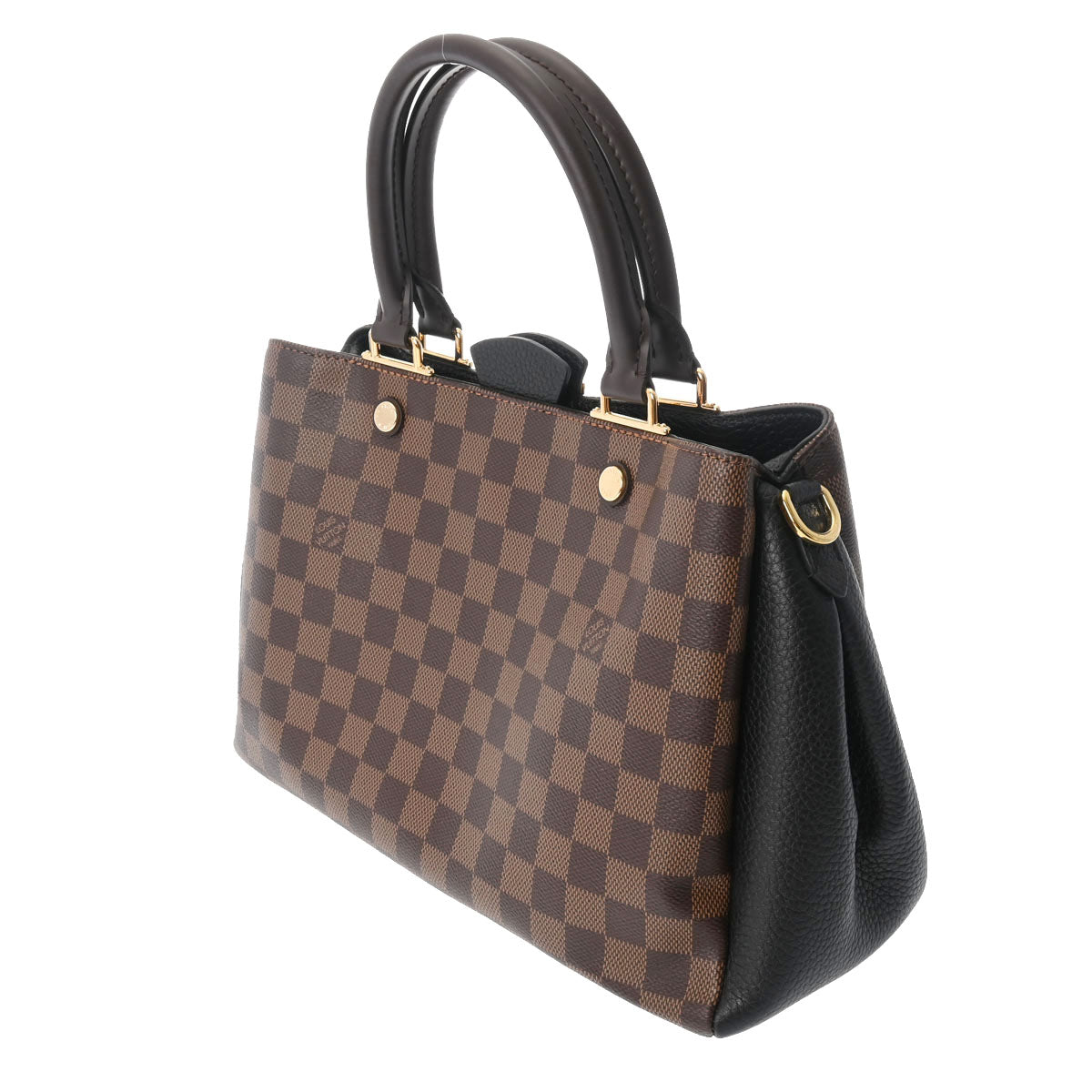 LOUIS VUITTON ルイヴィトン ダミエ ブリタニー 2WAY ノワール N41673 レディース ダミエキャンバス ハンドバッグ Aランク  中古 - [大幅値下げ・すぐ消します]