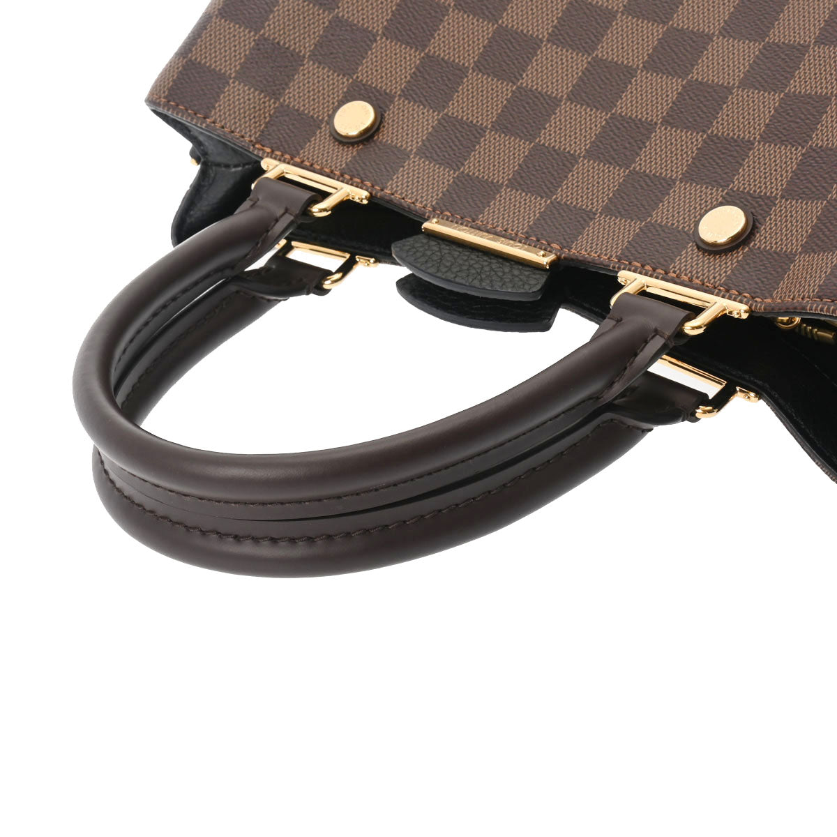 LOUIS VUITTON ルイヴィトン ダミエ ブリタニー 2WAY ノワール N41673 レディース ダミエキャンバス ハンドバッグ Aランク  中古 - [大幅値下げ・すぐ消します]