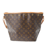 LOUIS VUITTON ルイヴィトン モノグラム プチノエ USA製品 ブラウン M42226 レディース モノグラムキャンバス ショルダーバッグ Bランク 中古 銀蔵