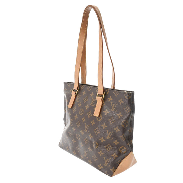 LOUIS VUITTON ルイヴィトン モノグラム カバピアノ ブラウン M51148 レディース モノグラムキャンバス トートバッグ Bランク 中古 銀蔵