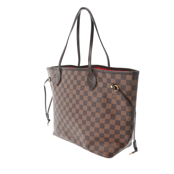 LOUIS VUITTON ルイヴィトン ダミエ ネヴァーフル MM ブラウン N51105 レディース ダミエキャンバス トートバッグ ABランク 中古 銀蔵