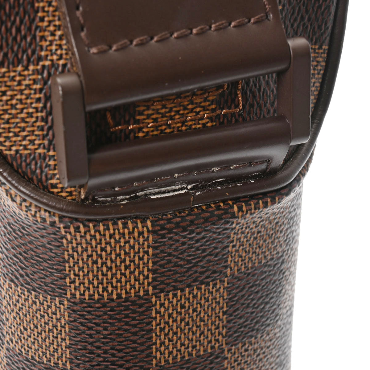 ルイヴィトン LOUIS VUITTON オラフPM オラフ PM N41442 ダミエ カバン ポシェット ショルダーバッグ ダミエキャンバス エベヌ ブラウン ルイヴィトンオラフ PM 14137 ブラウン ユニセックス ダミエキャンバス