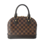 LOUIS VUITTON ルイヴィトン ダミエ アルマ BB 2WAY ブラウン N41221 レディース ダミエキャンバス ハンドバッグ 新同 中古 銀蔵