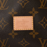 LOUIS VUITTON ルイヴィトン モノグラム ソミュール 30 ブラウン M42256 レディース モノグラムキャンバス ショルダーバッグ ABランク 中古 銀蔵