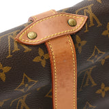 LOUIS VUITTON ルイヴィトン モノグラム ソミュール 35 ブラウン M42254 ユニセックス モノグラムキャンバス ショルダーバッグ Bランク 中古 銀蔵