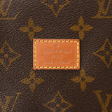 LOUIS VUITTON ルイヴィトン モノグラム ソミュール 30 ブラウン M42256 レディース モノグラムキャンバス ショルダーバッグ Bランク 中古 銀蔵