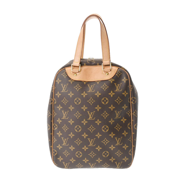 LOUIS VUITTON ルイヴィトン モノグラム エクスキュルシオン ブラウン M41450 ユニセックス モノグラムキャンバス ハンドバッグ Bランク 中古 銀蔵