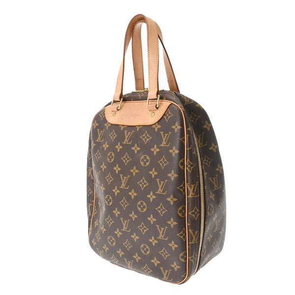 LOUIS VUITTON ルイヴィトン モノグラム エクスキュルシオン ブラウン M41450 ユニセックス モノグラムキャンバス ハンドバッグ Bランク 中古 銀蔵