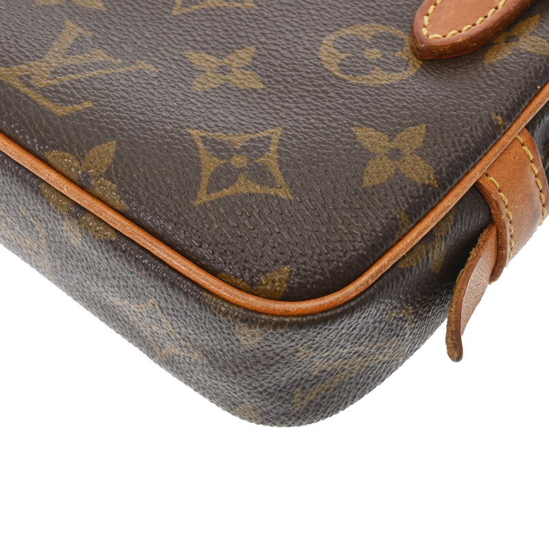 LOUIS VUITTON ルイヴィトン モノグラム ポシェット マルリーバンドリエール ブラウン M51828 レディース モノグラムキャンバス ショルダーバッグ Bランク 中古 銀蔵