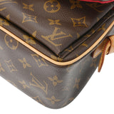 LOUIS VUITTON ルイヴィトン モノグラム ヴィバシテ MM ブラウン M51164 レディース モノグラムキャンバス ショルダーバッグ ABランク 中古 銀蔵