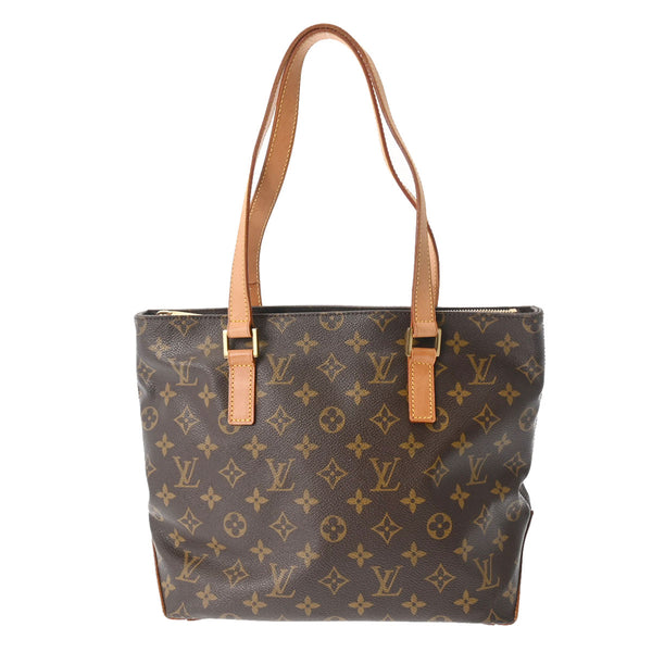 LOUIS VUITTON ルイヴィトン モノグラム カバピアノ ブラウン M51148 レディース モノグラムキャンバス トートバッグ Bランク 中古 銀蔵