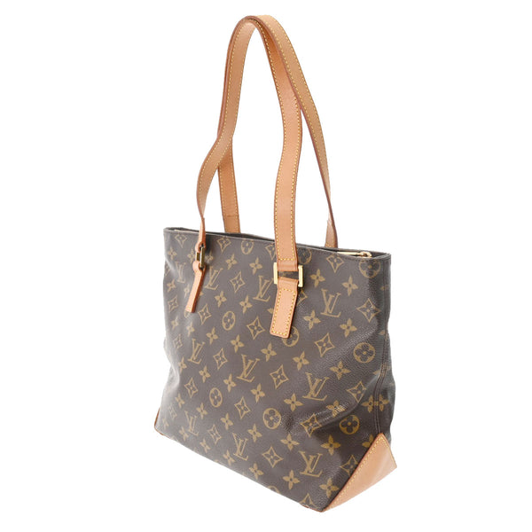 LOUIS VUITTON ルイヴィトン モノグラム カバピアノ ブラウン M51148 レディース モノグラムキャンバス トートバッグ Bランク 中古 銀蔵